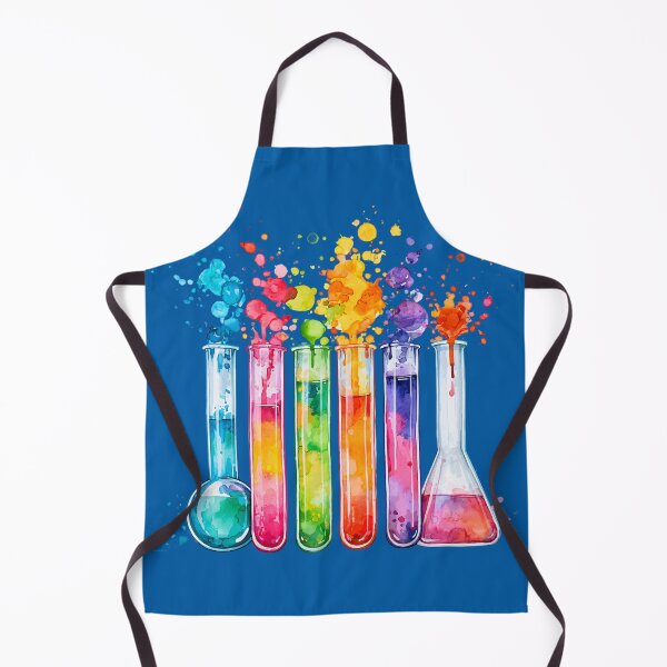 Item preview, Watercolor Rainbow Science-Chemistry Test Tubes designed and sold by GrinGalore.