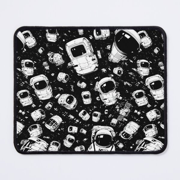 Item preview, Monochromatic Space Mission Gear Pattern designed and sold by Piotrek0001.