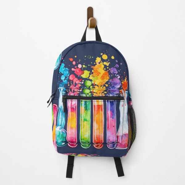 Item preview, Watercolor Rainbow Science-Chemistry Test Tubes designed and sold by GrinGalore.