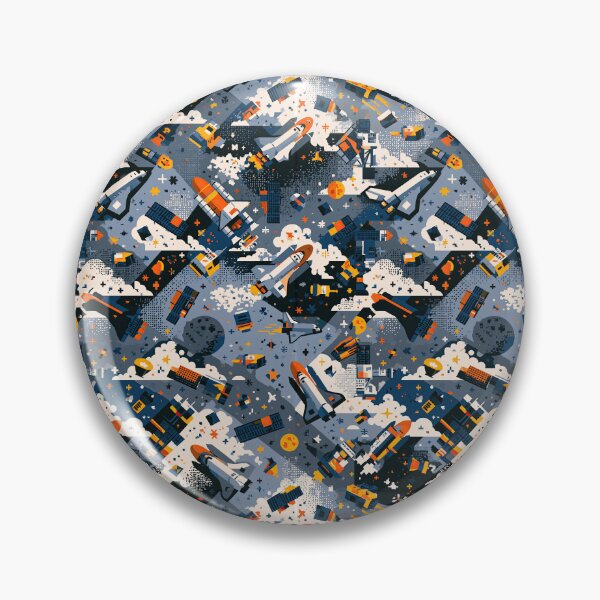 Item preview, Vibrant Space Launch and Shuttle Fleet Collage designed and sold by Piotrek0001.