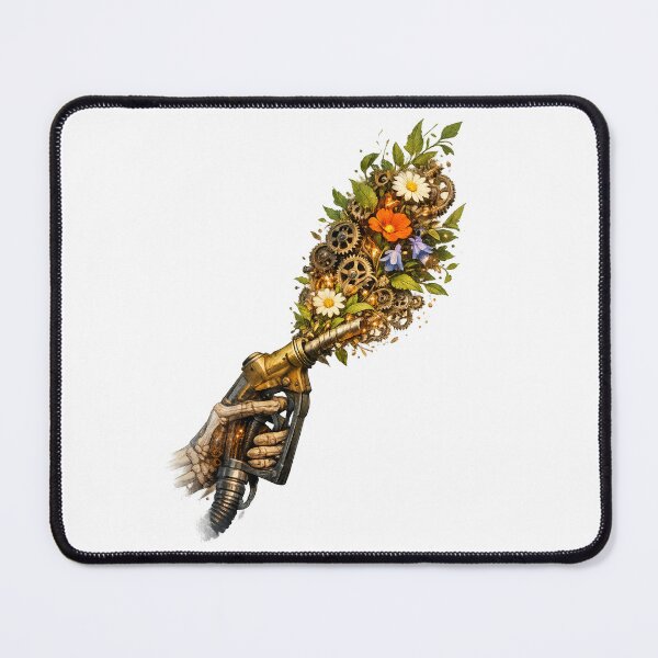 Item preview, Mechanical Bloom Vintage Nozzle Steampunk Floral designed and sold by teemix.
