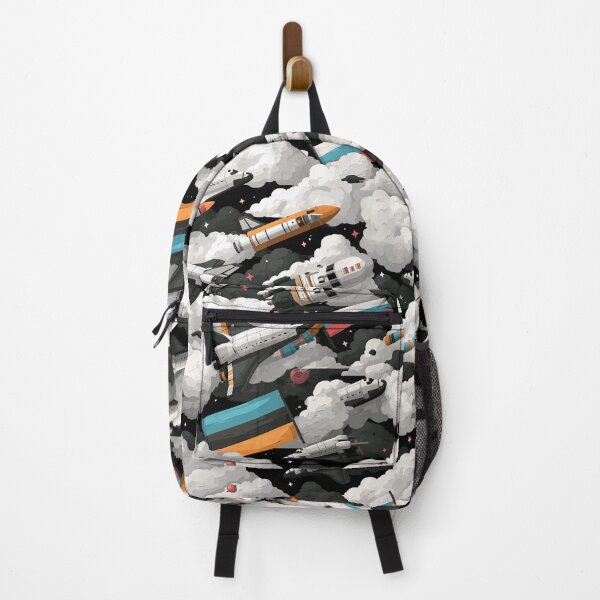 Item preview, Rocket Launch Through Celestial Clouds Pattern designed and sold by Piotrek0001.