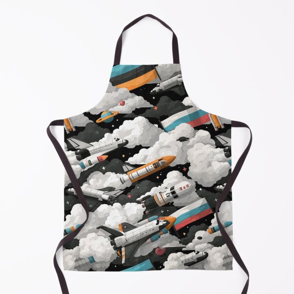 Item preview, Rocket Launch Through Celestial Clouds Pattern designed and sold by Piotrek0001.