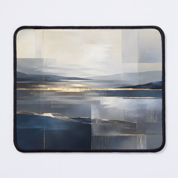 Item preview, Golden Reflection Horizon Abstract Art designed and sold by hutofdesigns.