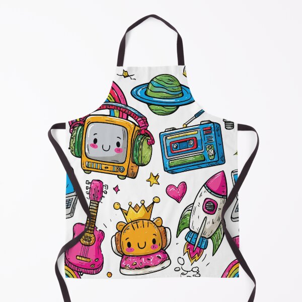 Item preview, Colorful Cute Kawaii Print Pattern designed and sold by RichardRags.