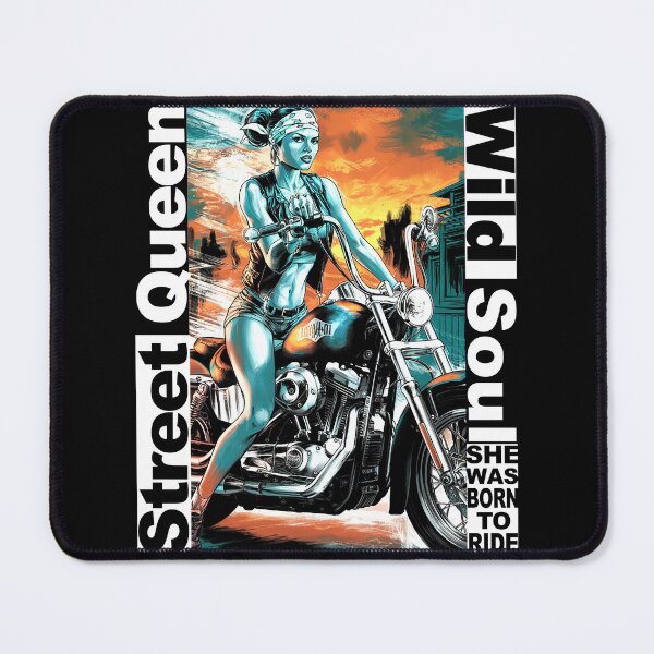 Item preview, Street Queen - Wild Soul - She was born to ride designed and sold by Concept-Hub.