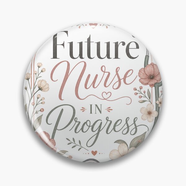 Item preview, Future Nurse in Progress – Flower Stethoscope designed and sold by BoosterShop.