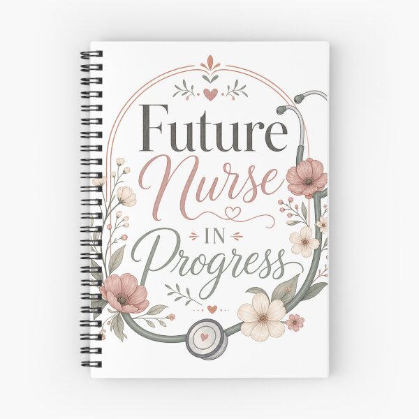 Item preview, Future Nurse in Progress – Flower Stethoscope designed and sold by BoosterShop.