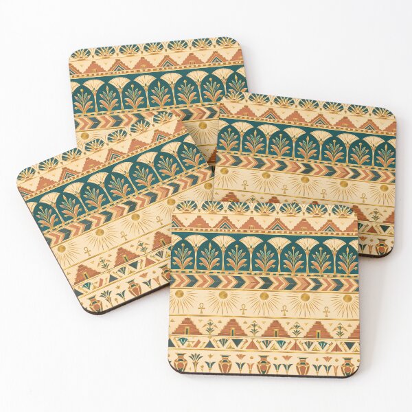Item preview, Art Deco Egyptian Pattern designed and sold by Myra365Art.