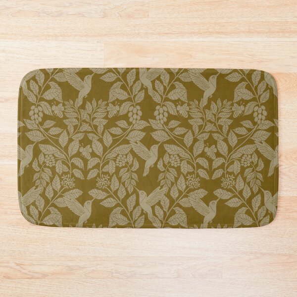 Item preview, Medium Coffee plants, coffee garden, hummingbird and bees, coffee arabica  designed and sold by DColourMuse.
