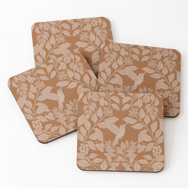 Item preview, Coffee plants, coffee garden, hummingbird and bees, coffee arabica  designed and sold by DColourMuse.