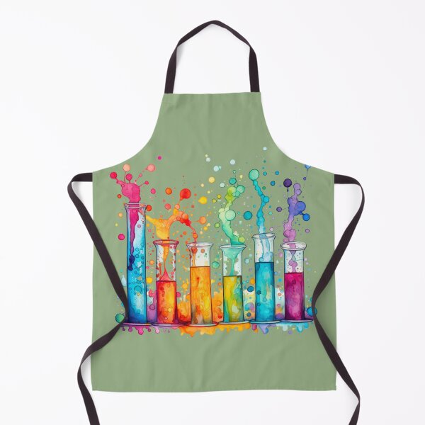 Item preview, Watercolor Science-Chemistry Test Tubes designed and sold by GrinGalore.