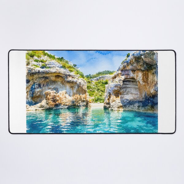 Item preview, Stiniva Cove (Vis Island) designed and sold by HOMETOWN86.