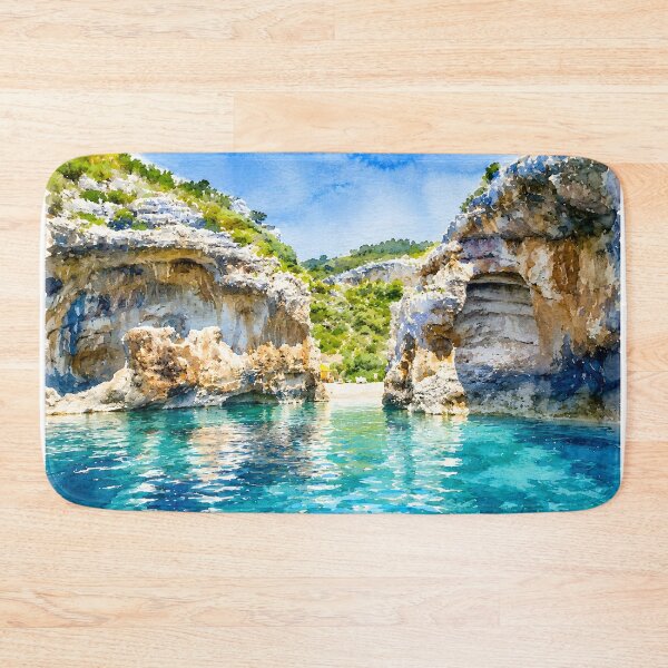 Item preview, Stiniva Cove (Vis Island) designed and sold by HOMETOWN86.