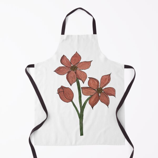 Item preview, Three Pink Flowers designed and sold by Lisa Neuman Watercolors.