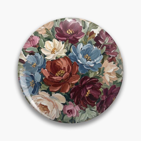 Item preview, Abstract Floral Art - Impasto Painting of Flowers designed and sold by Knightofartx25.