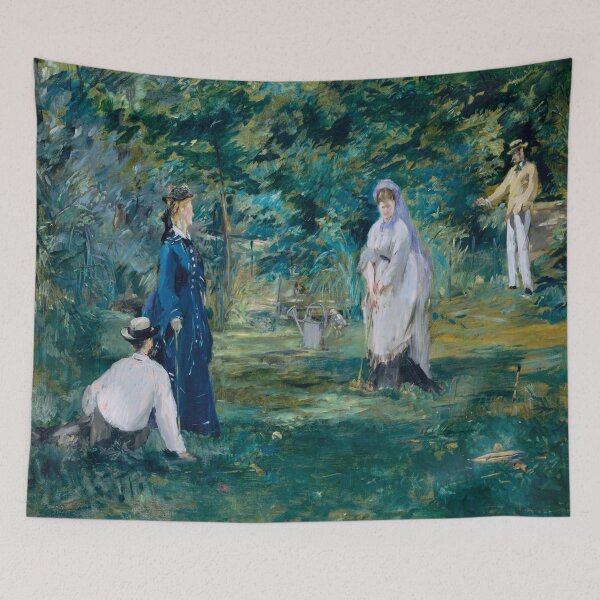 Item preview, A game of croquet-Édouard Manet designed and sold by LumiereSasha.