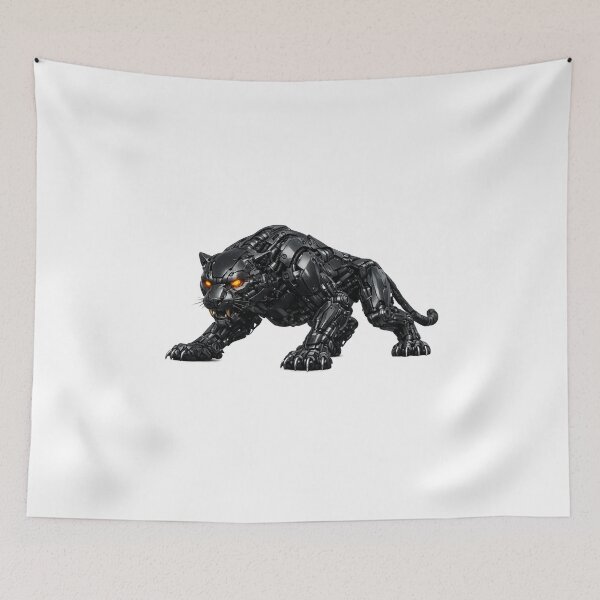 Item preview, Mechanical Panther Carbon Fiber Cybernetic Beast designed and sold by teemix.