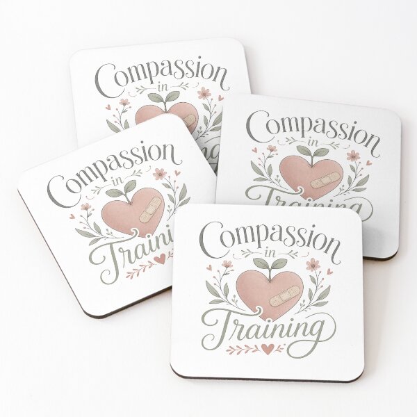 Item preview, Compassion in Training – Heart with a Band-Aid designed and sold by BoosterShop.