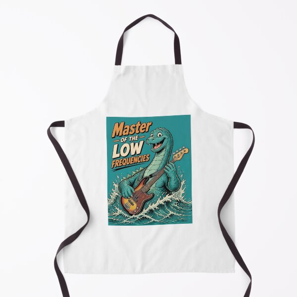 Item preview, Sea Monster Bassist - Bass Player Humor designed and sold by Art-Arcade6.