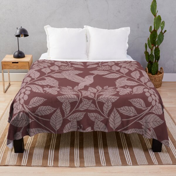 Item preview, Coffee plants, coffee garden, hummingbird and bees, coffee arabica designed and sold by DColourMuse.