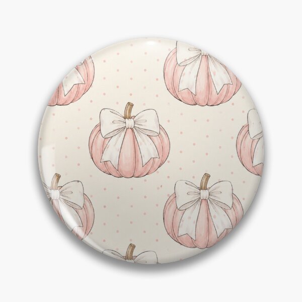 Item preview, Pink Pumpkin With Bow Coquette Fall Preppy designed and sold by Yellowriversss.
