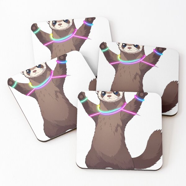 Item preview, Ferret Techno Rave Dancer designed and sold by pumsquare.