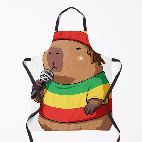 Item preview, Capybara Reggae Singer designed and sold by pumsquare.