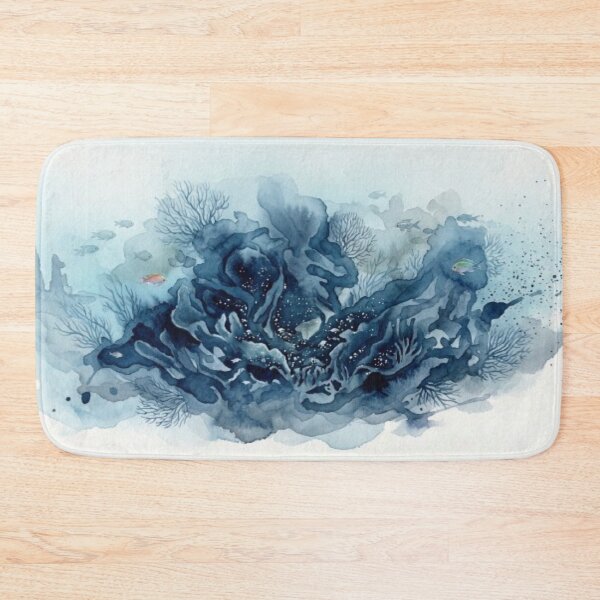Item preview, Indigo Mist Watercolor | Elegant Abstract Wash designed and sold by EverMuse_0_0.