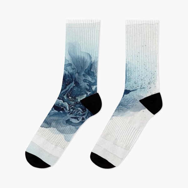 Item preview, Indigo Mist Watercolor | Elegant Abstract Wash designed and sold by EverMuse_0_0.