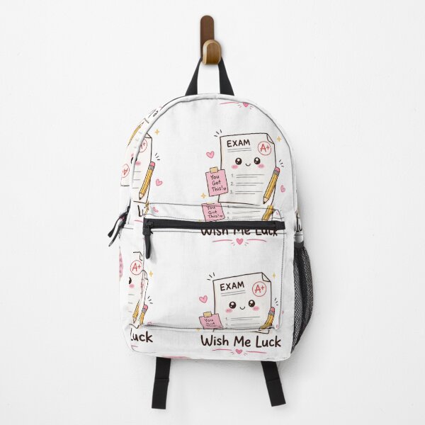 Item preview, Wish Me Luck Cute Exam Paper Kawaii Sticker | Student Study Motivation | School Exam Aesthetic designed and sold by Sanika arts .