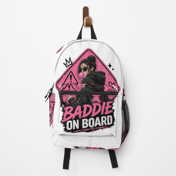 Item preview, Cool Girl Baddie On Board Streetwear Design designed and sold by Shakhbata-1.