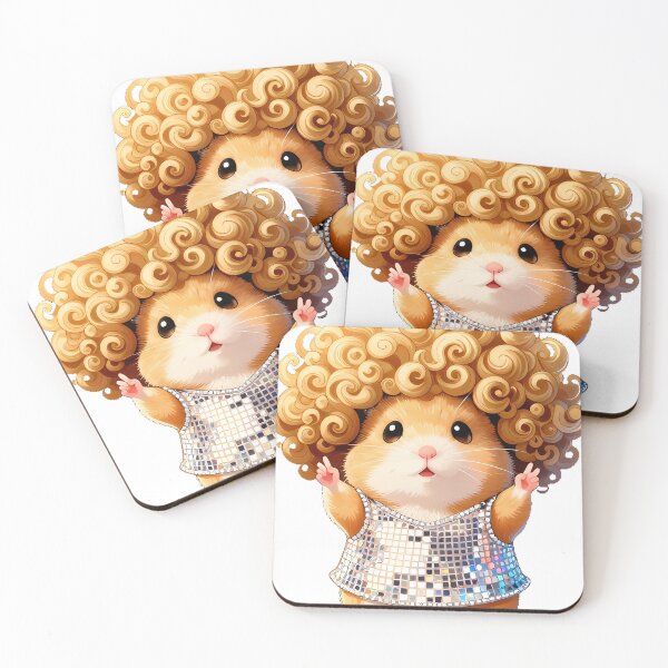 Item preview, Hamster Disco Queen designed and sold by pumsquare.