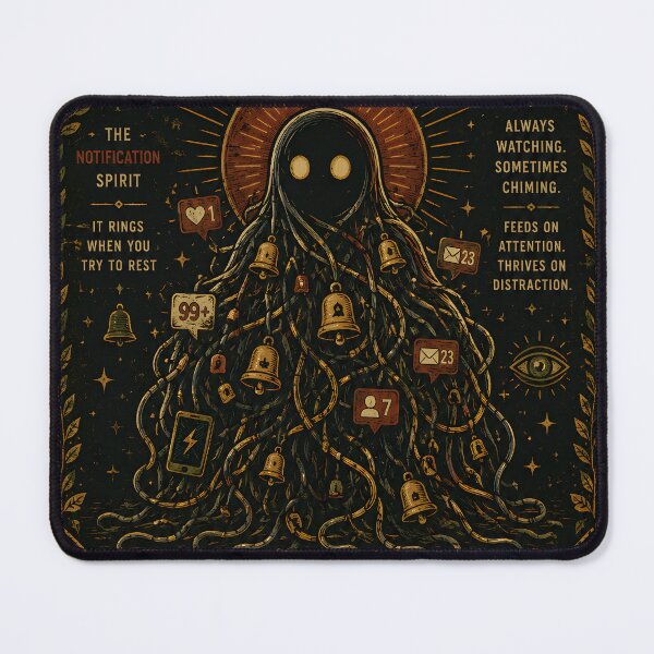 Item preview, Legends Never Really Left Notification Spirit Folk Art Poster designed and sold by Day Dreamer.