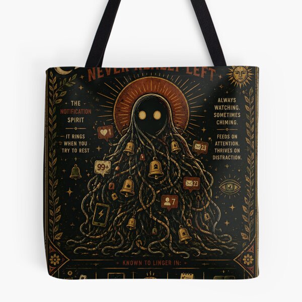Item preview, Legends Never Really Left Notification Spirit Folk Art Poster designed and sold by Day Dreamer.
