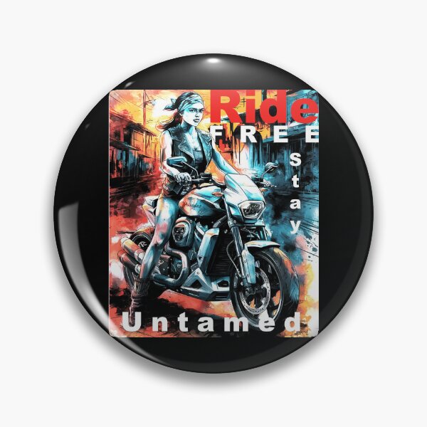 Item preview,  Ride Free - Stay Untamed designed and sold by Concept-Hub.