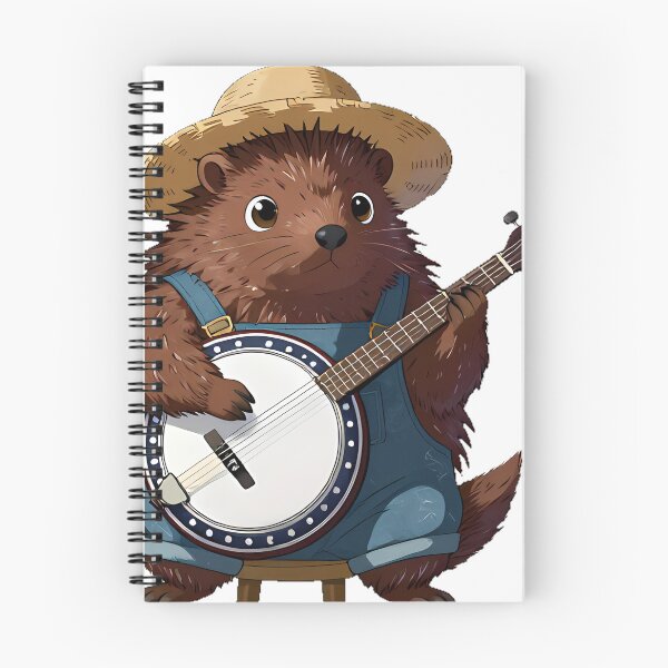 Item preview, Porcupine Folk Banjo Player designed and sold by pumsquare.