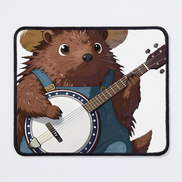 Item preview, Porcupine Folk Banjo Player designed and sold by pumsquare.
