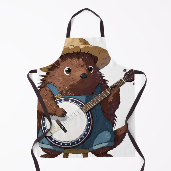 Item preview, Porcupine Folk Banjo Player designed and sold by pumsquare.