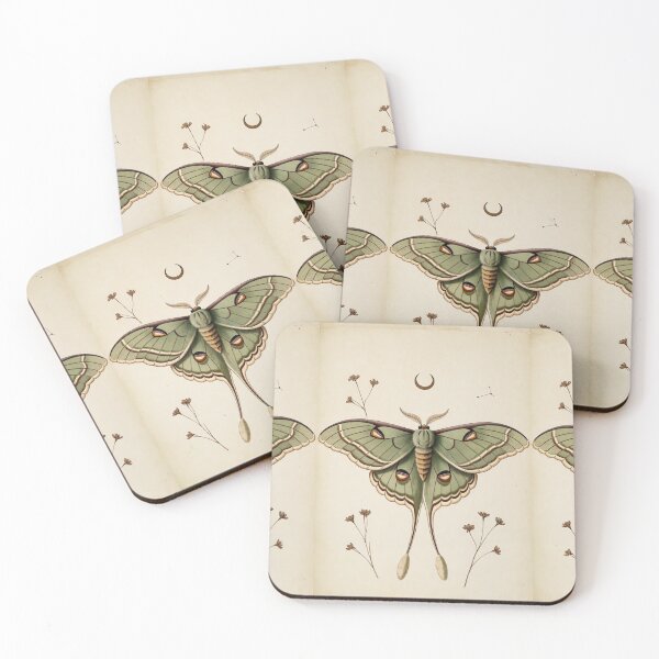 Item preview, Luna Moth — Vintage Entomology Botanical Art designed and sold by TheGraphicsLord.