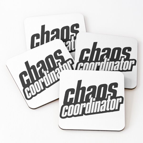 Item preview, Chaos Coordinator – Funny Organiser and Multitasking Quote designed and sold by Inky Accessories.