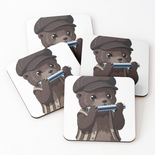 Item preview, Mink Blues Harmonica Player designed and sold by pumsquare.