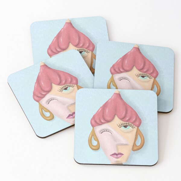 Item preview, Alien No.23 – Candy Transmuter | Cubist Sci-Fi Character Art designed and sold by aekritdeach.