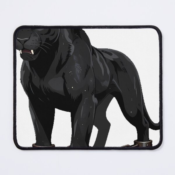 Item preview, Black Panther with Iron Shackles designed and sold by IllumeInk.