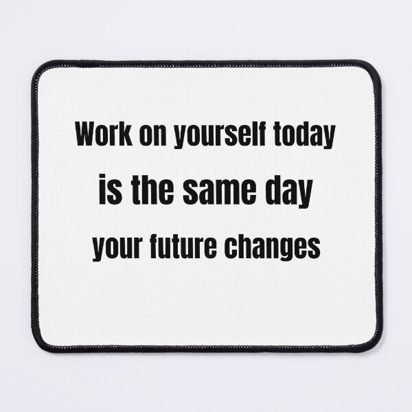 Item preview, Work On Yourself Today designed and sold by Loly-Press.