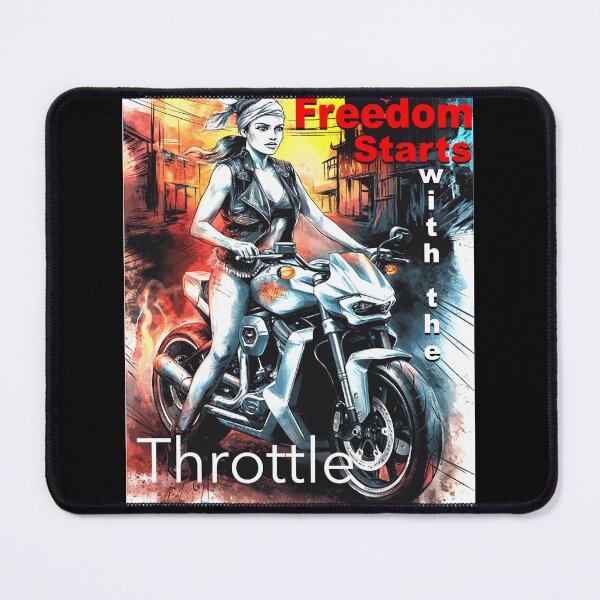 Item preview, Freedom Starts with the Throttle designed and sold by Concept-Hub.