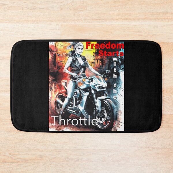 Item preview, Freedom Starts with the Throttle designed and sold by Concept-Hub.