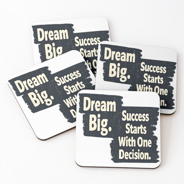 Item preview, Dream Big Success Starts With One Decision designed and sold by DealNest.