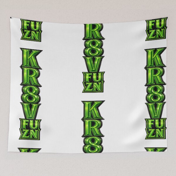 Item preview, KR8V FUZN Green & Black 3D Streetwear Typography designed and sold by Kr8vFuzn.