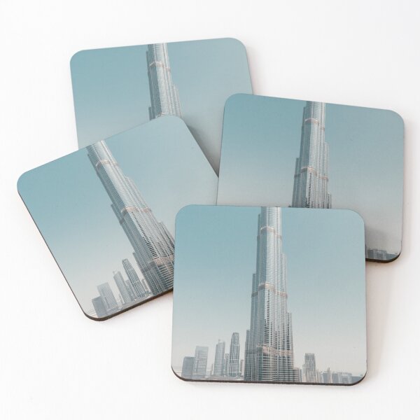 Item preview, Burj Khalifa Dubai Skyline | World's Tallest Building | Luxury Architecture Photography designed and sold by StyleForge Apparel.